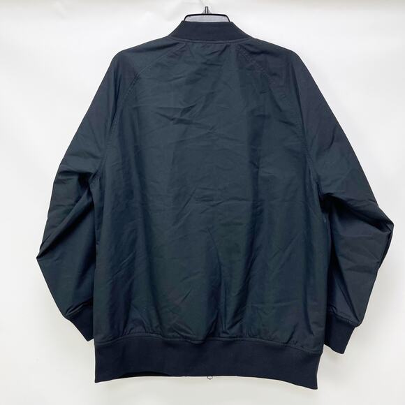 Everlane Womens Cotton Bomber Jacket Medium Black - Picture 6 of 9